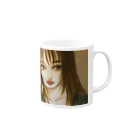 ももかんのおんなのこ Mug :right side of the handle