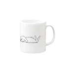 クマ・サピエンスのクマ・サピエンス Mug :right side of the handle