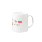 porcospinopiccoloのkuma  Mug :right side of the handle