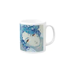 一兎風タウのポー　ジャケットデザイン Mug :right side of the handle