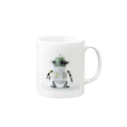 AI-factoryのAI-robot001 Mug :right side of the handle