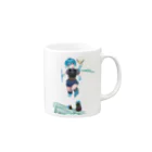 スライムバケツ店の有馬千草ママ冷音ちゃん（右手異空間B） Mug :right side of the handle