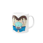 スライムバケツ店の蛇蝎家スライムさん（バレンタイン） Mug :right side of the handle