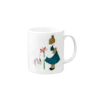 不思議な水曜日のべアリスちゃん＆トムくんのマグカップ Mug :right side of the handle