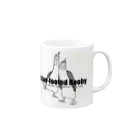 オルセットはこぐまのアオアシカツオドリ(mono) Mug :right side of the handle