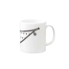 PASSIONE SUZURI支部のSticky Fingers Mug Mug :right side of the handle