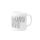 カナクギフォントの「百人一首 81番歌 後徳大寺左大臣」カナクギフォントL Mug :right side of the handle