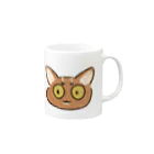 ねこちゃん家のアビシニアンのねこ Mug :right side of the handle