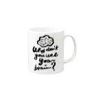 megumiillustrationのbrain Mug :right side of the handle