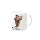 𝙈𝙊𝙈𝙊'𝙨 𝙎𝙝𝙤𝙥のMOMOパフェ Mug :right side of the handle