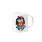 ボンバーショップのオッドちゃん Mug :right side of the handle