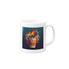 CoffeePixelのPixelBrew Cup（ピクセルブリューカップ） - クリエイティブな一杯で毎日を彩ろう マグカップの取っ手の右面