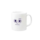 naoko kurodaのじっとみるAくん Mug :right side of the handle