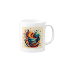 CoffeePixelのPixelBrew Cup D マグカップの取っ手の右面