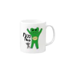 FUZZガエル_botのfuzzガエル2014 Mug :right side of the handle