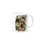 MUGEN ARTの自来也大蛇退治 歌川国芳　浮世絵 Mug :right side of the handle