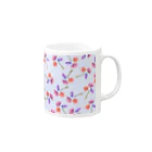 orange_honeyの花柄17-4 Mug :right side of the handle