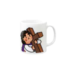 littleonesの十字架 Good friday Mug :right side of the handle