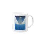 ゆてぃこのkamiki Mug :right side of the handle