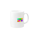 ミクノガレのカラフルでテンション上げてこ Mug :right side of the handle