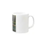 SONOTENI-ARTの004-002　クロード・モネ　『睡蓮の池』　マグカップ Mug :right side of the handle