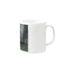 SONOTENI-ARTの004-033　クロード・モネ　『サン＝ラザール駅』　マグカップ Mug :right side of the handle