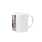 SONOTENI-ARTの005-017　ゴッホ　『リンゴ、セイヨウナシ、レモン、ブドウのある静物 』　マグカップ Mug :right side of the handle