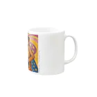 SONOTENI-ARTの025-001　ポール・シニャック　『フェリックス・フェネオンの肖像』　マグカップ Mug :right side of the handle