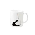 墨彦の白（つくも） Mug :right side of the handle