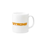 ハロー松田のとんかつTシャツのKASTUCURRYSTRONGKARAI Mug :right side of the handle