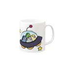 ぽぽのサザナミ星の侵略 Mug :right side of the handle