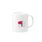 さつきゆらのくしゅし Mug :right side of the handle