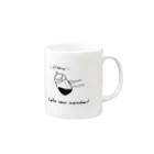 yuka_oyamaのBrother_younger Mug :right side of the handle