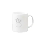 ぽてとのパキポディウム Mug :right side of the handle