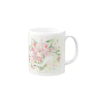 薄雪荘の春の足音に目覚める(TULIP) Mug :right side of the handle