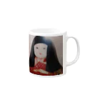 市松寿ゞ謡のエモ松人形 Mug :right side of the handle