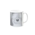 【shop】**harunosono**のold english sheepdog ! ~mokumoku~　マグカップ Mug :right side of the handle