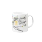 chii-maのにわとり Mug :right side of the handle