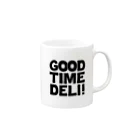 グッドタイムデリバリーのGTD マグ Mug :right side of the handle