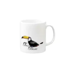 空橋デザインのToco Toucan Mug :right side of the handle