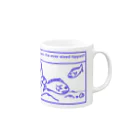 tidepoolのサイトクロダイdesign82 Mug :right side of the handle