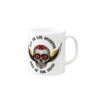 Demon Lord 9 tailsの『Dia De Los Muertos🌹』 Mug :right side of the handle