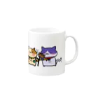 きなこ。のもちねこさん日和 Mug :right side of the handle