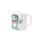 Studio HAHAのはっちゃん Mug :right side of the handle