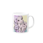 MIORI STOREの姫ギャルちゃん Mug :right side of the handle