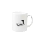 pokoroartのパン食べる？　pan taberu? Mug :right side of the handle