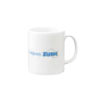 yac-zushiの宇宙少年団　逗子分団　yac ZUSHI 横 Mug :right side of the handle