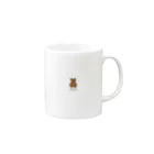 maron___のぷちシリーズ　テディベア Mug :right side of the handle