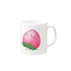 にこにこ絵本のいちごちゃん Mug :right side of the handle