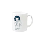 貞子やでのむーさん Mug :right side of the handle